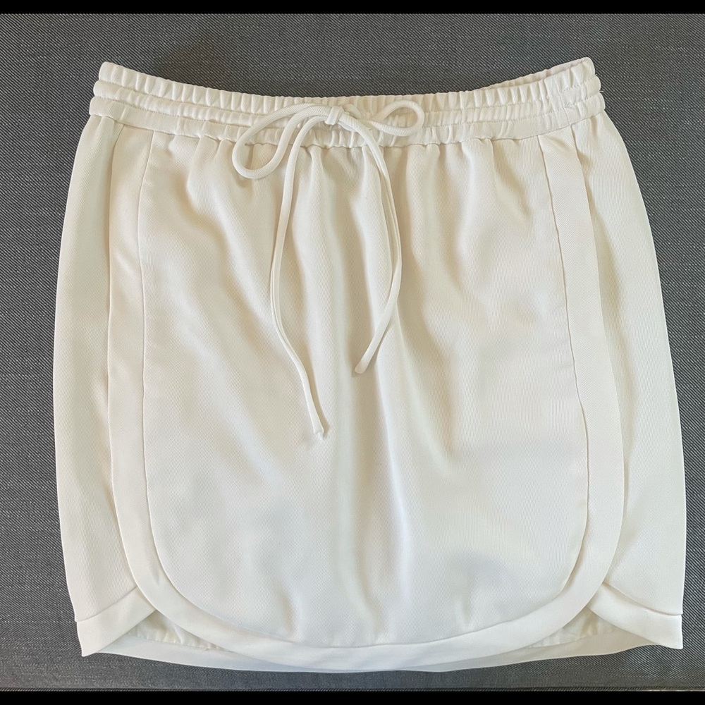 Jcrew white tennis skirt